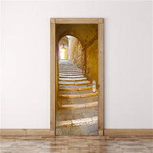 Load image into Gallery viewer, 3D Door Sticker Decoration Wallpaper Modern Design Self-Adhesive Waterproof Decal