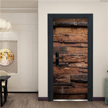 Load image into Gallery viewer, 3D Door Sticker Decoration Wallpaper Modern Design Self-Adhesive Waterproof Decal