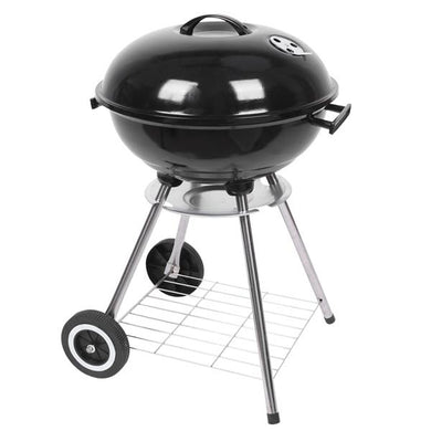 BBQ Grill Portable 18-inch Diameter Charcoal Stove Wheel Diameter 15cm
