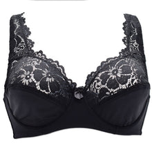 Load image into Gallery viewer, Women Lace Brassiere Underwired 3/4 Cup Female Sexy Lingerie Plus Size Bras