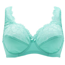 Load image into Gallery viewer, Women Lace Brassiere Underwired 3/4 Cup Female Sexy Lingerie Plus Size Bras
