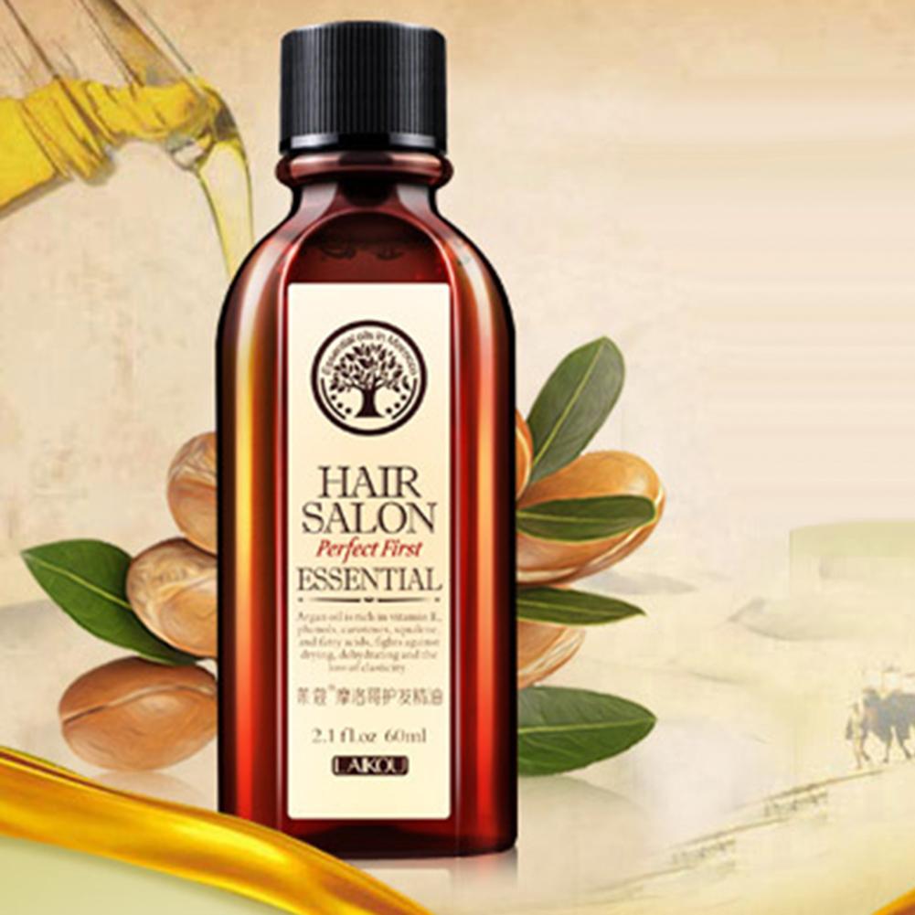60ml Argan Nourishing Herbal Essential Oil Anti Hair Loss Promote Hair Growth