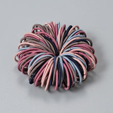 Load image into Gallery viewer, New 100pcs/lot Hair Accessories Girl Candy Color Elastic Rubber Band Hair band Child Baby Headband Scrunchie Hair Accessories