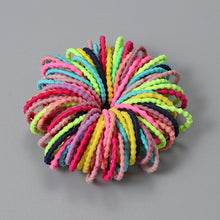 Load image into Gallery viewer, New 100pcs/lot Hair Accessories Girl Candy Color Elastic Rubber Band Hair band Child Baby Headband Scrunchie Hair Accessories