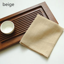 Load image into Gallery viewer, Table Napkins Western Dinner Serviette Tea Towels Home Cleaning Cloth Kitchen Dishcloth 30*40CM Cotton Linen