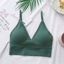 Load image into Gallery viewer, OllyMurs Women Sexy Crop Tube Tops Female Streetwear Sports Tee Bra Lingerie