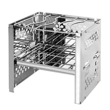 Load image into Gallery viewer, Mini Barbecue Grill Portable Outdoor Stainless Steel Folding Charcoal Stove Japanese Cooking Tool