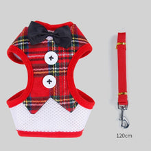 Load image into Gallery viewer, Pet Harnesses Leash Chest Belt Collar Traction Rope For Dogs Breathable Dog Dress Bow Vest Clothes *120cm