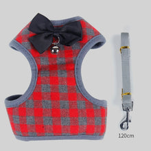 Load image into Gallery viewer, Pet Harnesses Leash Chest Belt Collar Traction Rope For Dogs Breathable Dog Dress Bow Vest Clothes *120cm