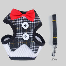 Load image into Gallery viewer, Pet Harnesses Leash Chest Belt Collar Traction Rope For Dogs Breathable Dog Dress Bow Vest Clothes *120cm