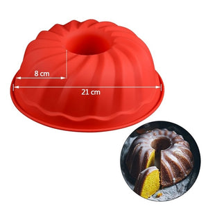 Cake Molds for Baking Bread Pies Loaf Nonstick Silicone Mould Bakeware Trays Pans