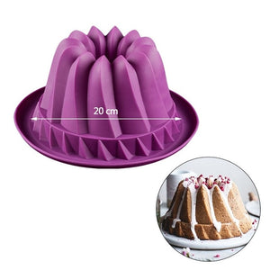 Cake Molds for Baking Bread Pies Loaf Nonstick Silicone Mould Bakeware Trays Pans