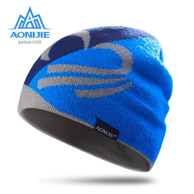 (FR) AONIJIE Winter Knitted Hats Snowboarding Cap Winter Windproof Thick Warm Running Outdoor Sports Ski Running Caps