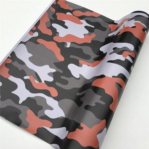 Arctic Snow Camo Vinyl Film Car Wrap Camouflage Vinyl Wrapping Car Sticker Bike Console Computer Laptop Skin Scooter Motorcycle