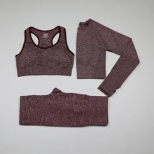 Load image into Gallery viewer, Wine Red set-3pcs