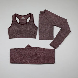 Wine Red set-3pcs