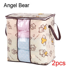 Load image into Gallery viewer, New Clothes Storage Bag Organizer 45.5*51*29cm Folding Closet Organizer For Pillow Quilt Blanket Bedding