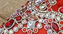 Load image into Gallery viewer, Bridal Wedding Sandals Women High Heels Shoes Bridesmaid Crystal Diamond Ankle Strap