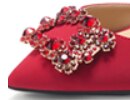 Load image into Gallery viewer, Bridal Wedding Sandals Women High Heels Shoes Bridesmaid Crystal Diamond Ankle Strap