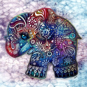 AZQSD 5D DIY Diamond Painting Elephant Cross Stitch Full Square Handmade Gift