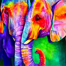 Load image into Gallery viewer, AZQSD 5D DIY Diamond Painting Elephant Cross Stitch Full Square Handmade Gift