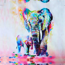 Load image into Gallery viewer, AZQSD 5D DIY Diamond Painting Elephant Cross Stitch Full Square Handmade Gift