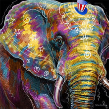 Load image into Gallery viewer, AZQSD 5D DIY Diamond Painting Elephant Cross Stitch Full Square Handmade Gift