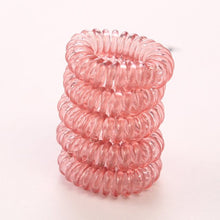 Load image into Gallery viewer, 10PC/lot 3cm Small Hair Ropes Girls Transparent Color Elastic Hair Bands Kid Ponytail Holder Tie Gum Hair Accessories
