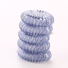 Load image into Gallery viewer, 10PC/lot 3cm Small Hair Ropes Girls Transparent Color Elastic Hair Bands Kid Ponytail Holder Tie Gum Hair Accessories