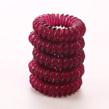 Load image into Gallery viewer, 10PC/lot 3cm Small Hair Ropes Girls Transparent Color Elastic Hair Bands Kid Ponytail Holder Tie Gum Hair Accessories