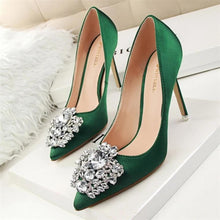 Load image into Gallery viewer, Bridal Shoes-Green