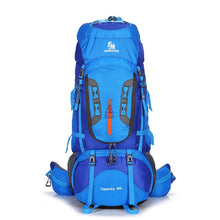 Load image into Gallery viewer, 80L Tourist Rucksack Camping Hiking Military Backpack Ski Mountain Climbing Equipment Haversack Sportbag Molle Survival Backpack