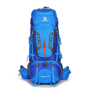 80L Tourist Rucksack Camping Hiking Military Backpack Ski Mountain Climbing Equipment Haversack Sportbag Molle Survival Backpack