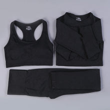 Load image into Gallery viewer, SVOKOR Yoga Set Women Seamless Dot Fitness Clothing Printing Workout Sport Wear Gym Push Up Leggings Bra Sport Suit