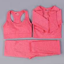 Load image into Gallery viewer, SVOKOR Yoga Set Women Seamless Dot Fitness Clothing Printing Workout Sport Wear Gym Push Up Leggings Bra Sport Suit