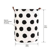 Load image into Gallery viewer, Foldable Laundry Basket Large Capacity Laundry Organizer Storage Bag Clothes Toy Picnic Bucket