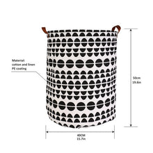 Load image into Gallery viewer, Foldable Laundry Basket Large Capacity Laundry Organizer Storage Bag Clothes Toy Picnic Bucket