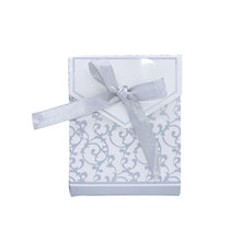 Load image into Gallery viewer, 10Pcs/lot Creative Gold Silver Paper Boxs With Gold Ribbon Wedding Favours Birthday Party Gift Candy Bags Packaging Supplies