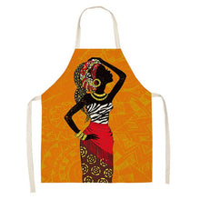 Load image into Gallery viewer, REM Indigenous People Pattern Kitchen Aprons for Women Cooking Cotton Souvenir Gifts 66x47cm