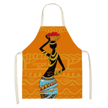 Load image into Gallery viewer, REM Indigenous People Pattern Kitchen Aprons for Women Cooking Cotton Souvenir Gifts 66x47cm