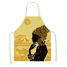Load image into Gallery viewer, REM Indigenous People Pattern Kitchen Aprons for Women Cooking Cotton Souvenir Gifts 66x47cm