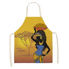 Load image into Gallery viewer, REM Indigenous People Pattern Kitchen Aprons for Women Cooking Cotton Souvenir Gifts 66x47cm