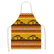 Load image into Gallery viewer, REM Indigenous People Pattern Kitchen Aprons for Women Cooking Cotton Souvenir Gifts 66x47cm