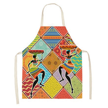 Load image into Gallery viewer, REM Indigenous People Pattern Kitchen Aprons for Women Cooking Cotton Souvenir Gifts 66x47cm