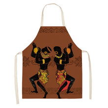 Load image into Gallery viewer, REM Indigenous People Pattern Kitchen Aprons for Women Cooking Cotton Souvenir Gifts 66x47cm