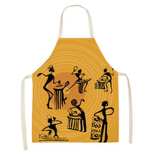 Load image into Gallery viewer, REM Indigenous People Pattern Kitchen Aprons for Women Cooking Cotton Souvenir Gifts 66x47cm