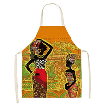 Load image into Gallery viewer, REM Indigenous People Pattern Kitchen Aprons for Women Cooking Cotton Souvenir Gifts 66x47cm