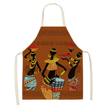 Load image into Gallery viewer, REM Indigenous People Pattern Kitchen Aprons for Women Cooking Cotton Souvenir Gifts 66x47cm