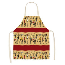 Load image into Gallery viewer, REM Indigenous People Pattern Kitchen Aprons for Women Cooking Cotton Souvenir Gifts 66x47cm