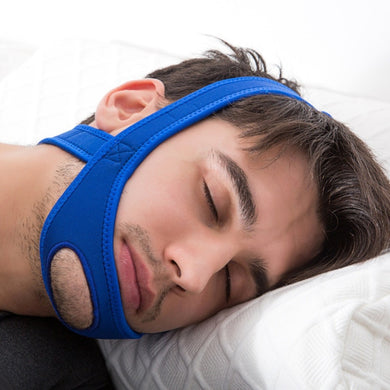 1PC Anti Snoring Chin Strap Belt Neoprene Stop Snore Belt Anti Apnea Jaw Solution Sleep Support
